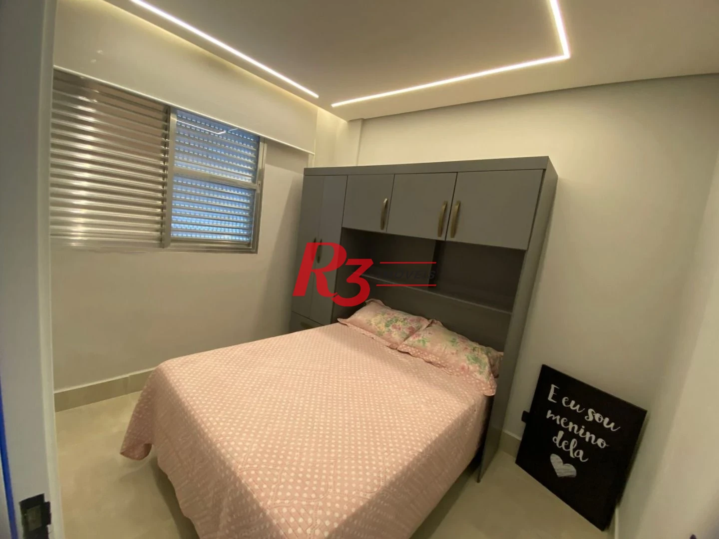 Apartamento com 2 dormitórios à venda, 48 m² por R$ 480.000,00 - Aparecida - Santos/SP