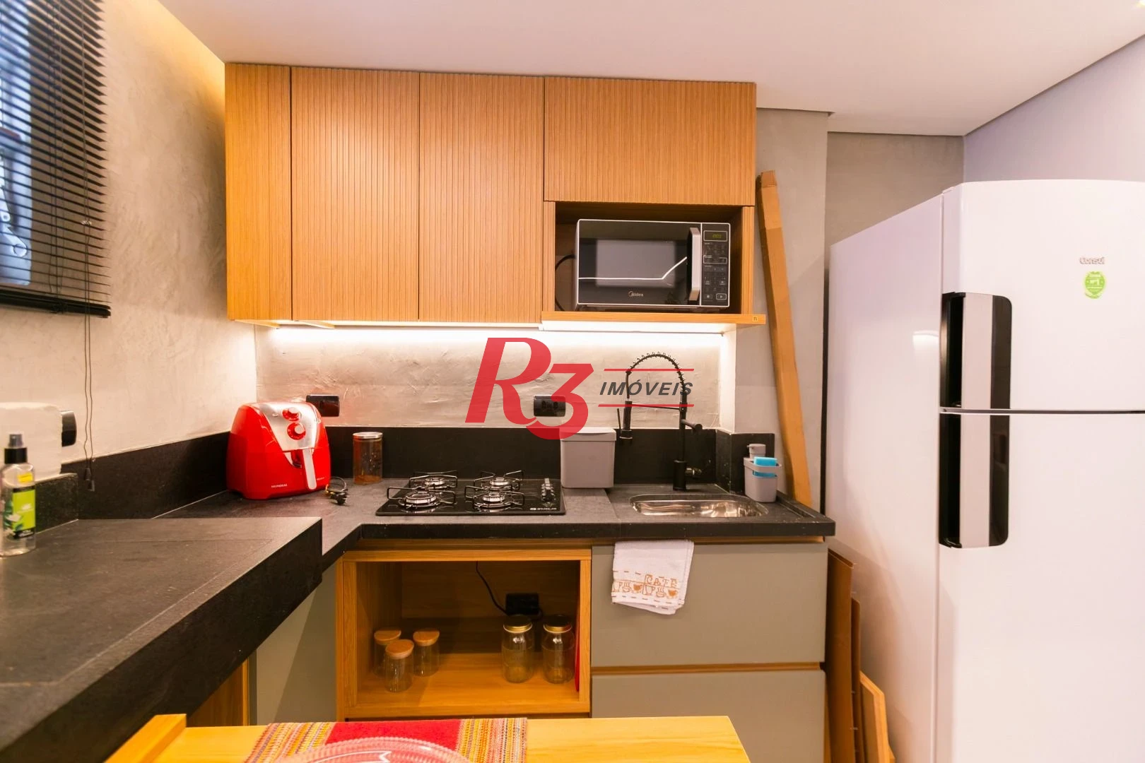 Apartamento com 2 dormitórios à venda, 48 m² por R$ 480.000,00 - Aparecida - Santos/SP
