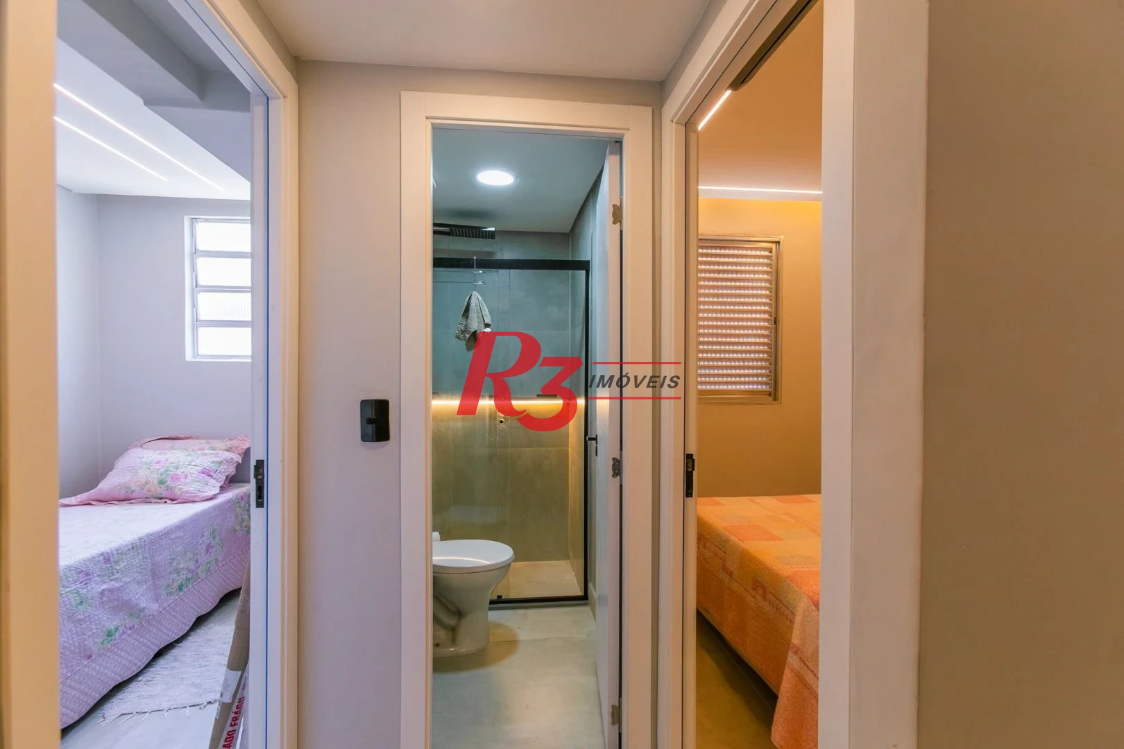 Apartamento com 2 dormitórios à venda, 48 m² por R$ 480.000,00 - Aparecida - Santos/SP