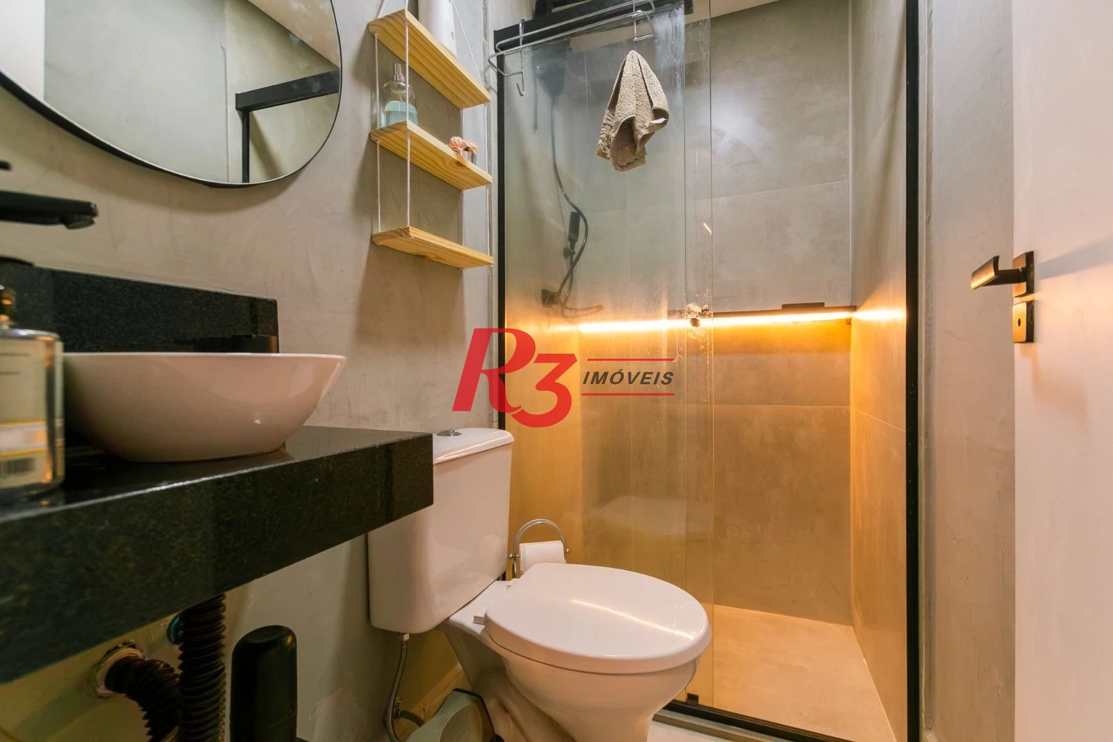 Apartamento com 2 dormitórios à venda, 48 m² por R$ 480.000,00 - Aparecida - Santos/SP