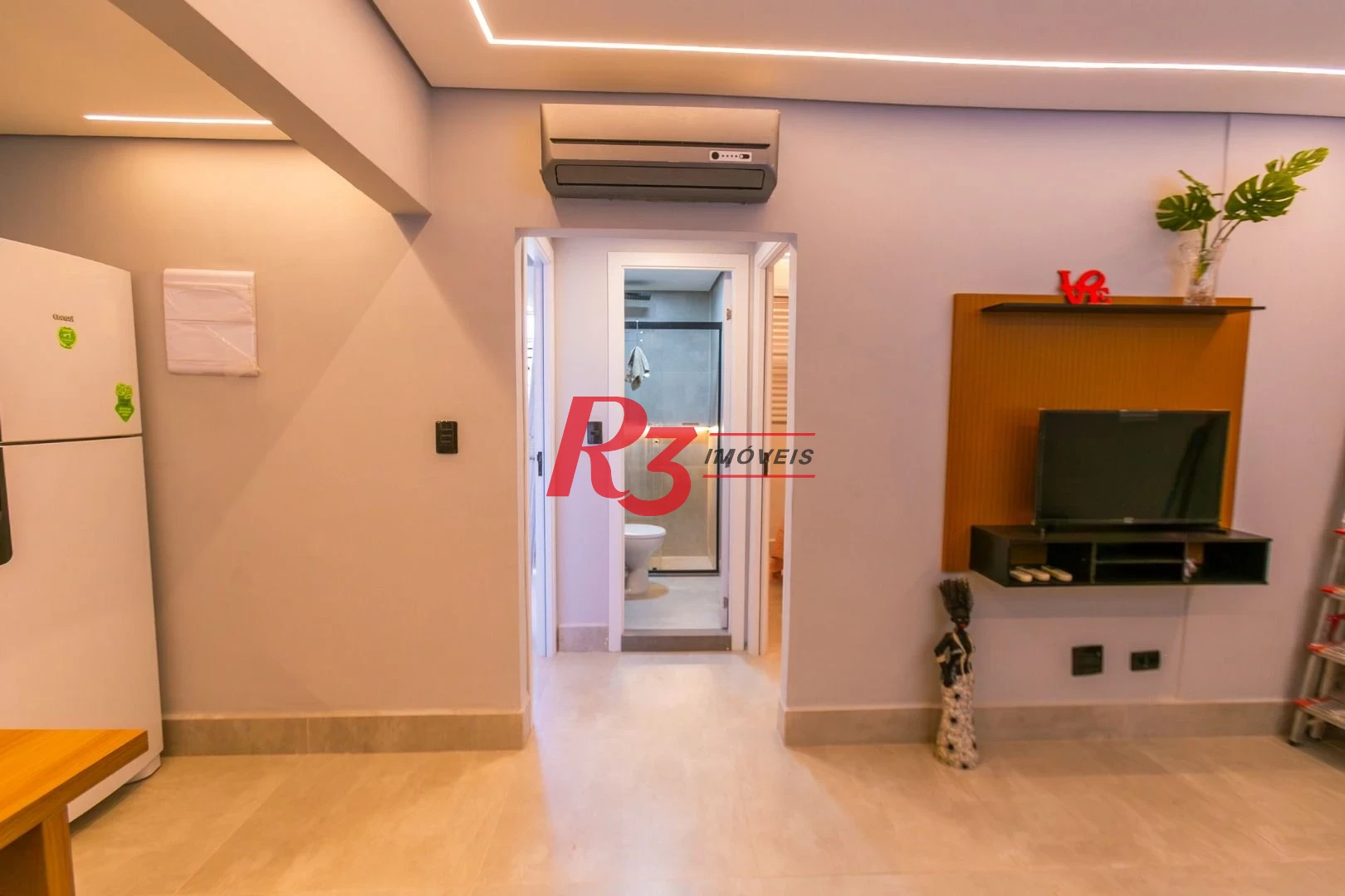 Apartamento com 2 dormitórios à venda, 48 m² por R$ 480.000,00 - Aparecida - Santos/SP