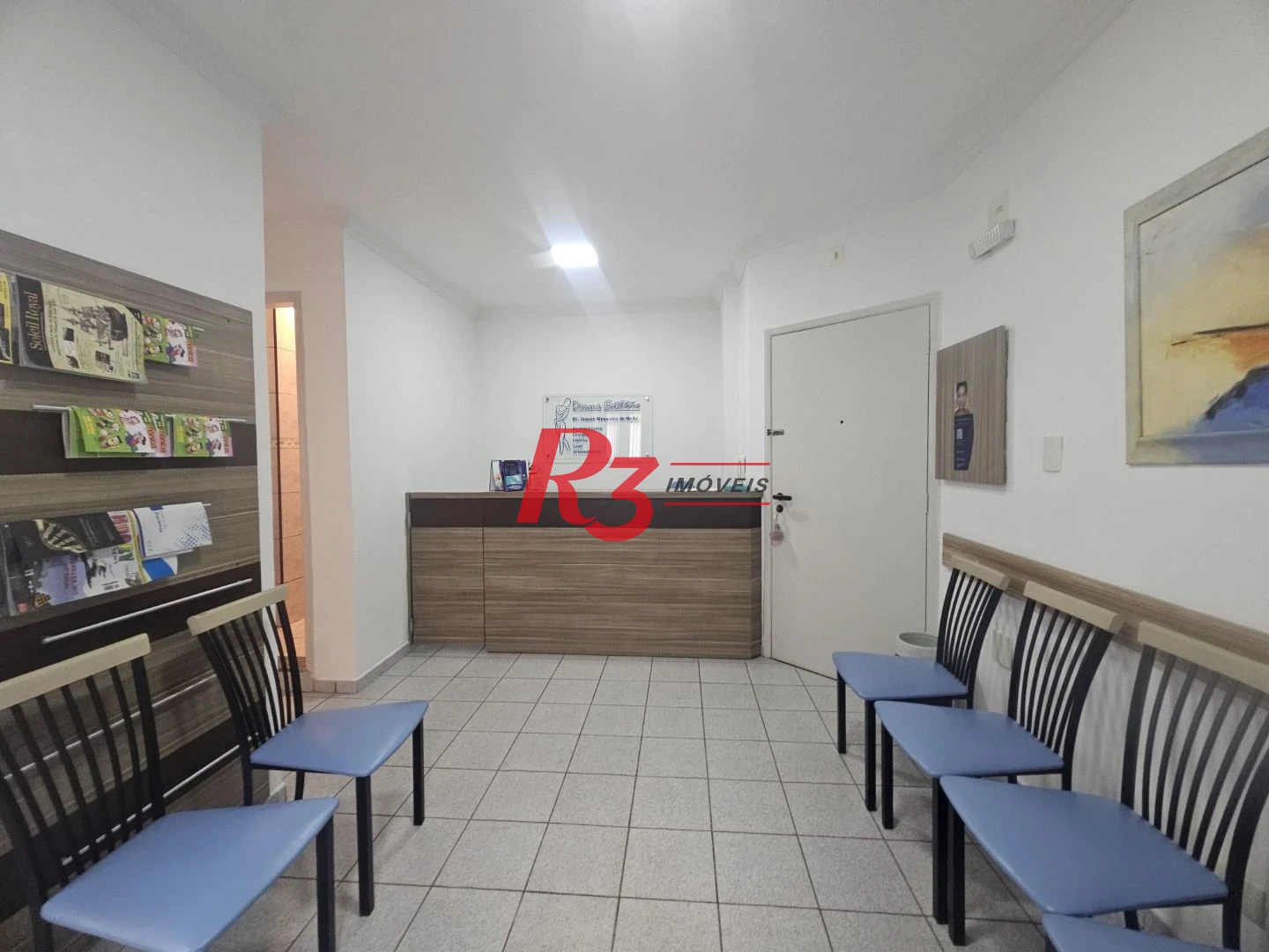 Sala para alugar, 68 m² por R$ 3.200,00/mês - Campo Grande - Santos/SP