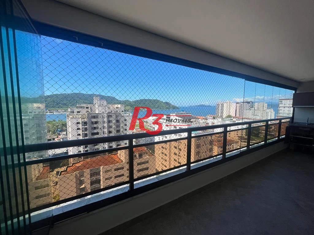 Apartamento para alugar, 125 m² por R$ 13.000,00/mês - Ponta da Praia - Santos/SP