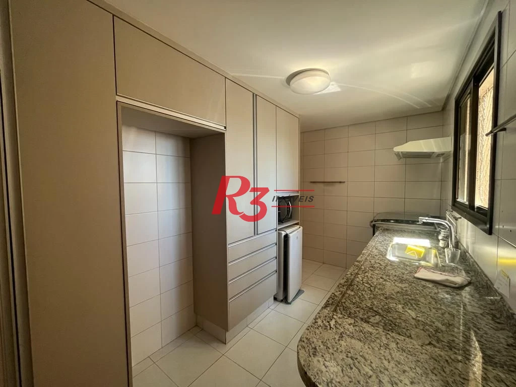 Apartamento para alugar, 125 m² por R$ 13.000,00/mês - Ponta da Praia - Santos/SP