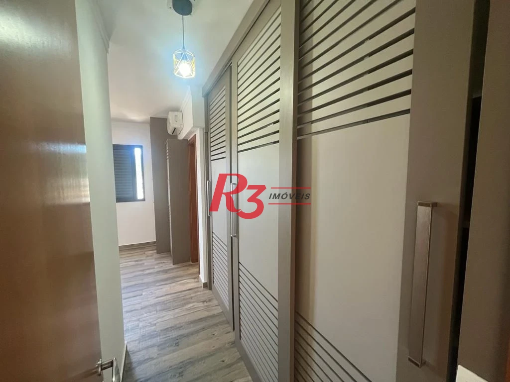Apartamento para alugar, 125 m² por R$ 13.000,00/mês - Ponta da Praia - Santos/SP