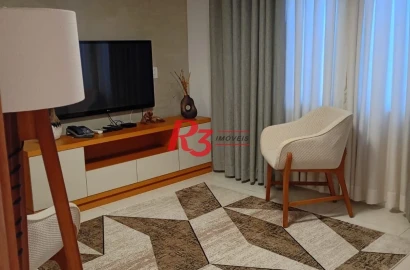 Apartamento à venda, 100 m² por R$ 645.000,00 - Boqueirão - Santos/SP