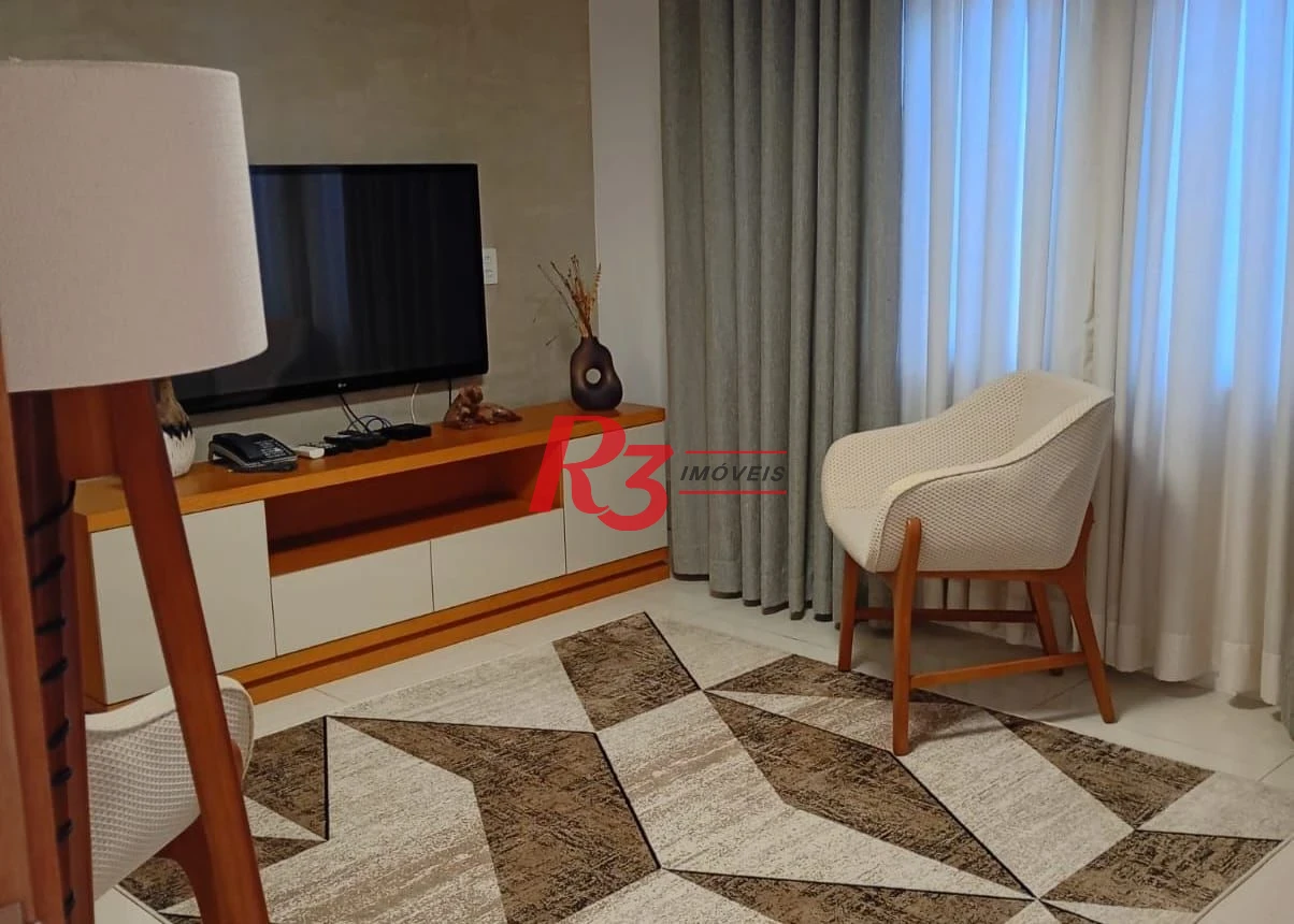 Apartamento à venda, 100 m² por R$ 645.000,00 - Boqueirão - Santos/SP