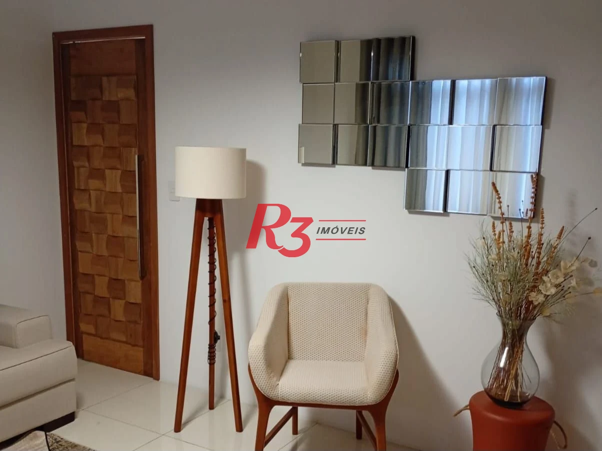 Apartamento à venda, 100 m² por R$ 645.000,00 - Boqueirão - Santos/SP