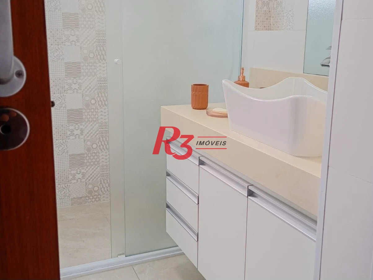Apartamento à venda, 100 m² por R$ 645.000,00 - Boqueirão - Santos/SP