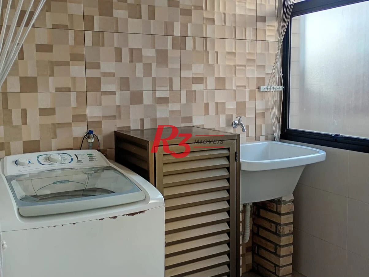 Apartamento à venda, 100 m² por R$ 645.000,00 - Boqueirão - Santos/SP