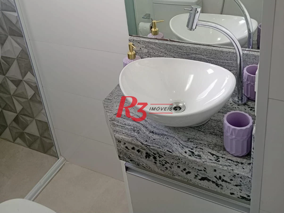 Apartamento à venda, 100 m² por R$ 645.000,00 - Boqueirão - Santos/SP