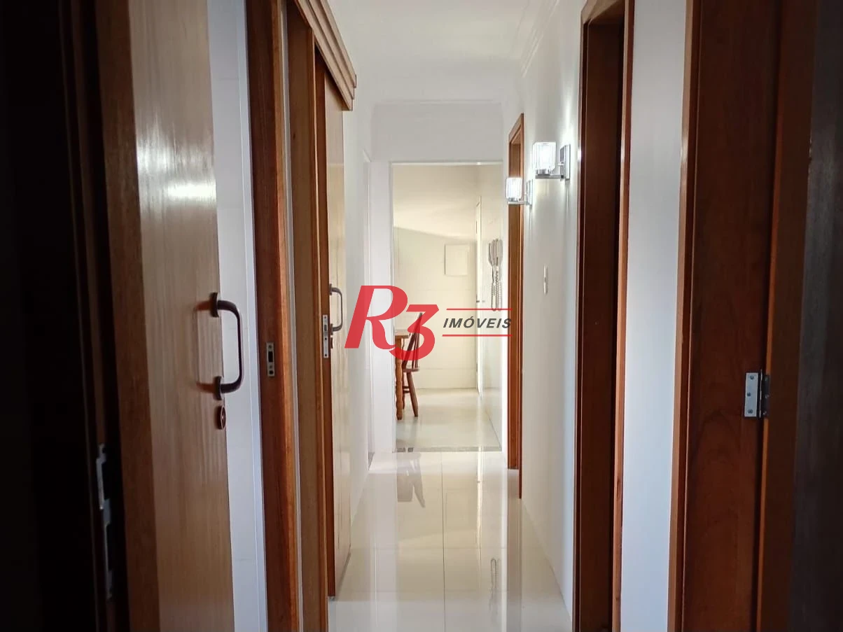 Apartamento à venda, 100 m² por R$ 645.000,00 - Boqueirão - Santos/SP