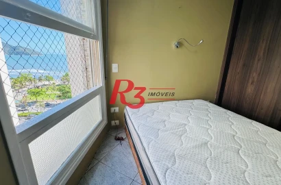 Apartamento com 1 dormitório à venda, 44 m² por R$ 449.000,00 - Aparecida - Santos/SP
