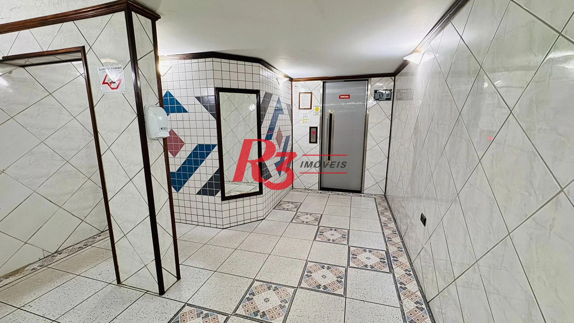 Apartamento com 1 dormitório à venda, 44 m² por R$ 449.000,00 - Aparecida - Santos/SP