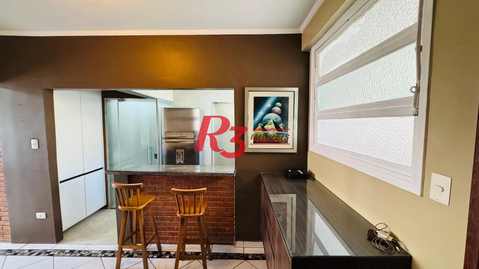 Apartamento com 1 dormitório à venda, 44 m² por R$ 449.000,00 - Aparecida - Santos/SP