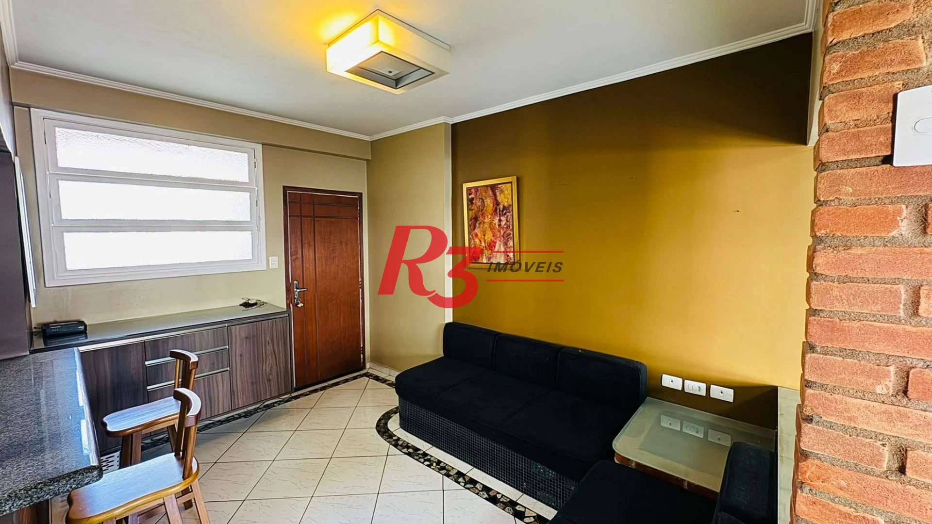 Apartamento com 1 dormitório à venda, 44 m² por R$ 449.000,00 - Aparecida - Santos/SP