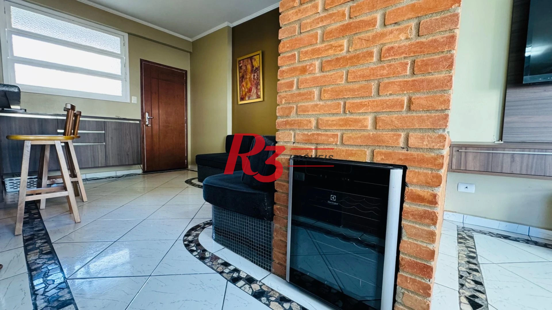 Apartamento com 1 dormitório à venda, 44 m² por R$ 449.000,00 - Aparecida - Santos/SP