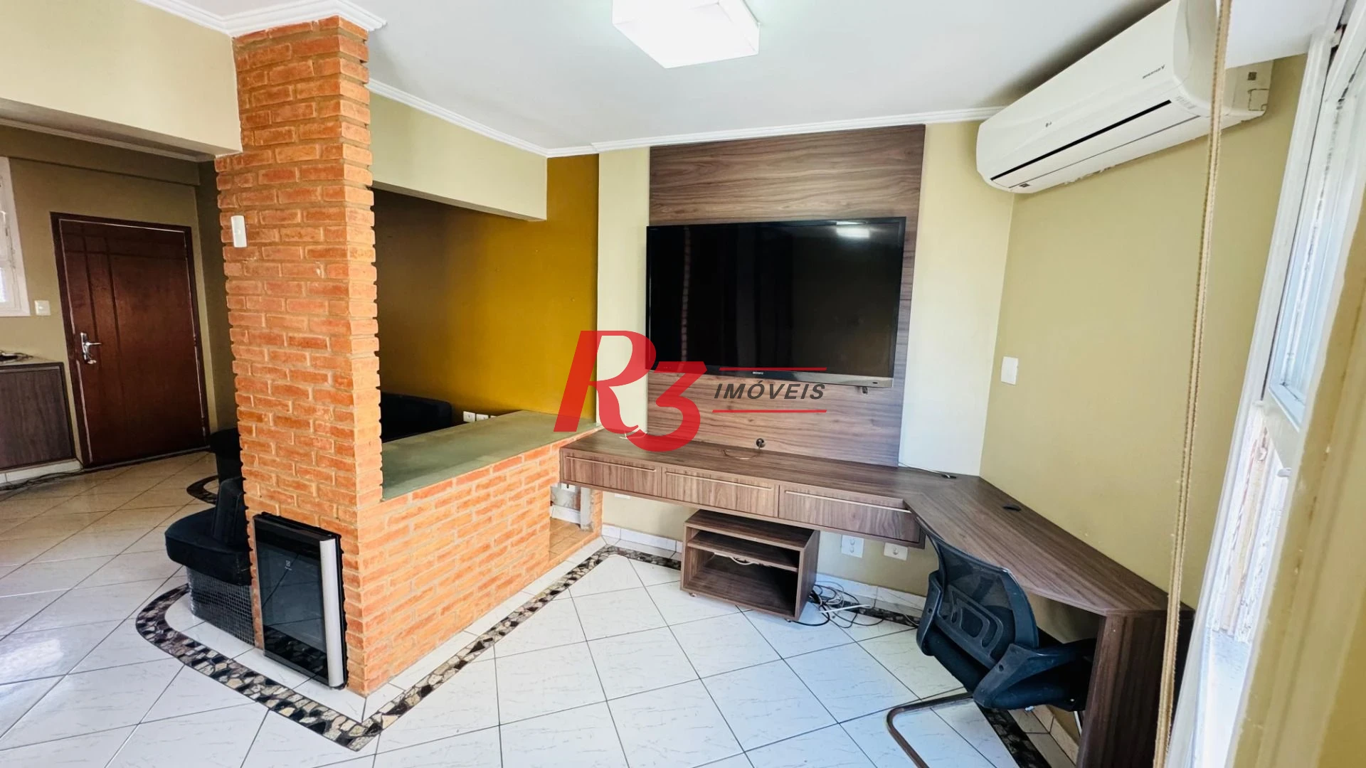 Apartamento com 1 dormitório à venda, 44 m² por R$ 449.000,00 - Aparecida - Santos/SP