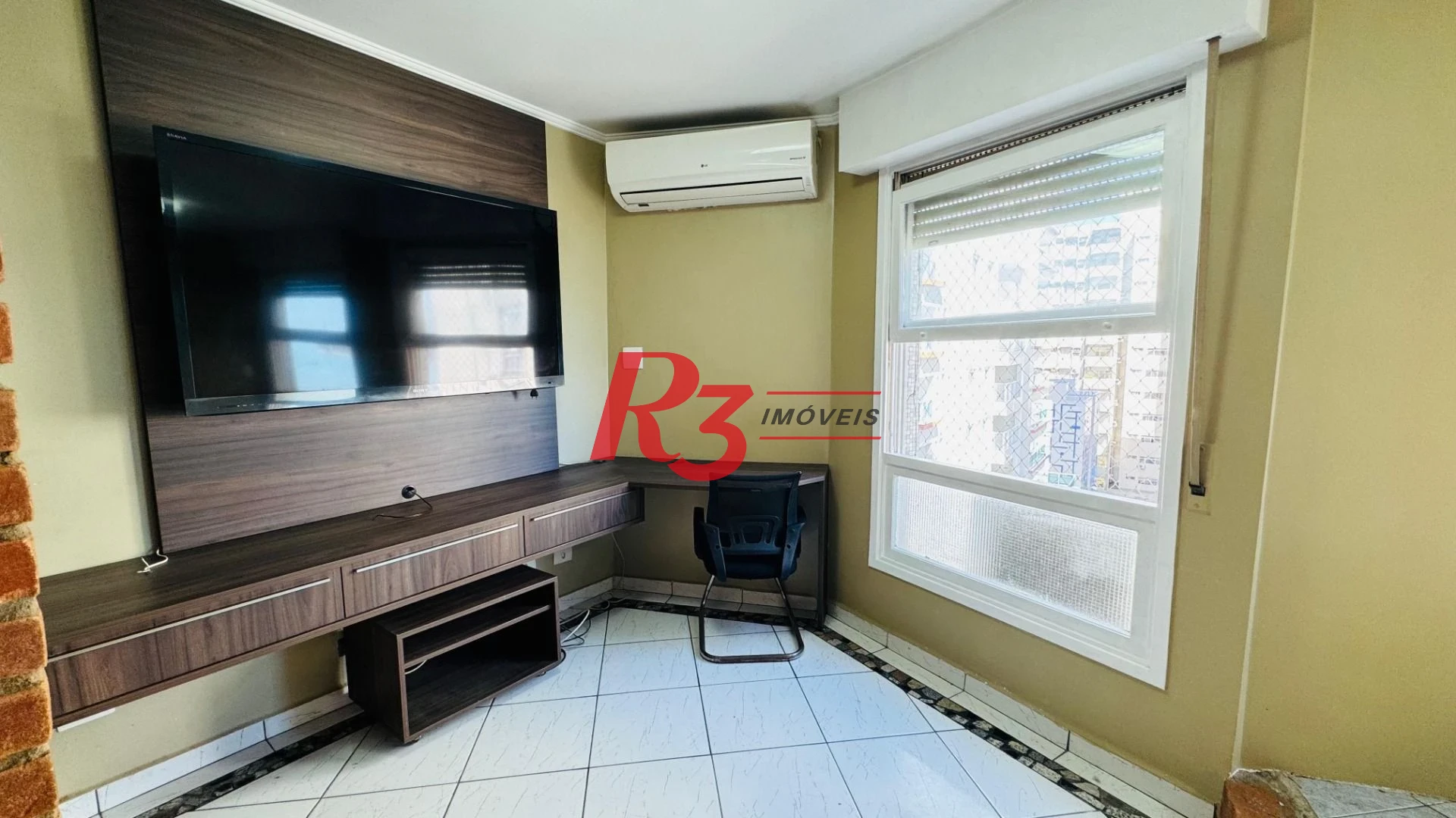 Apartamento com 1 dormitório à venda, 44 m² por R$ 449.000,00 - Aparecida - Santos/SP