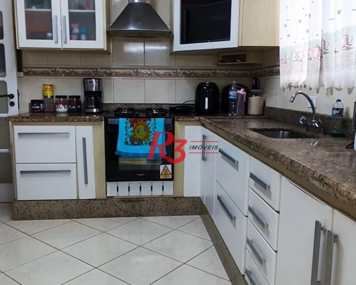Apartamento à venda, 83 m² por R$ 470.000,00 - Encruzilhada - Santos/SP