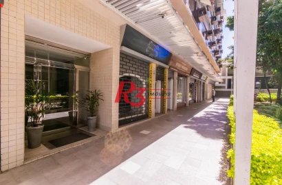 Loja à venda, 32 m² por R$ 370.000,00 - Gonzaga - Santos/SP
