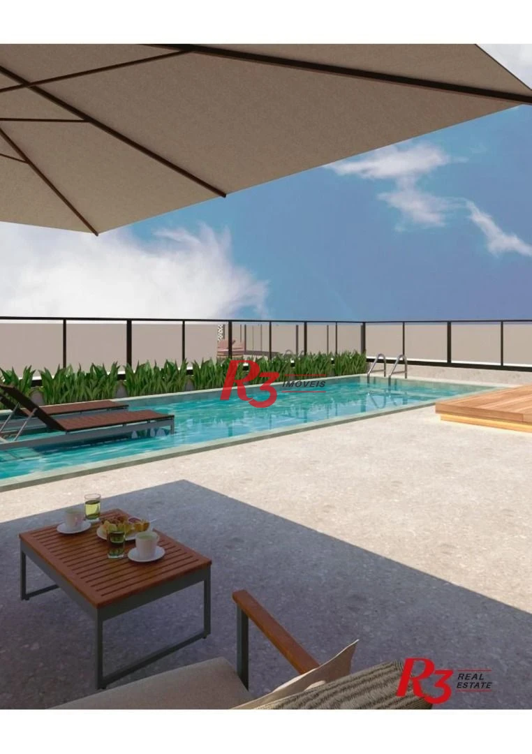 Apartamento com 2 dormitórios à venda, 69 m² por R$ 660.591,00 - José Menino - Santos/SP