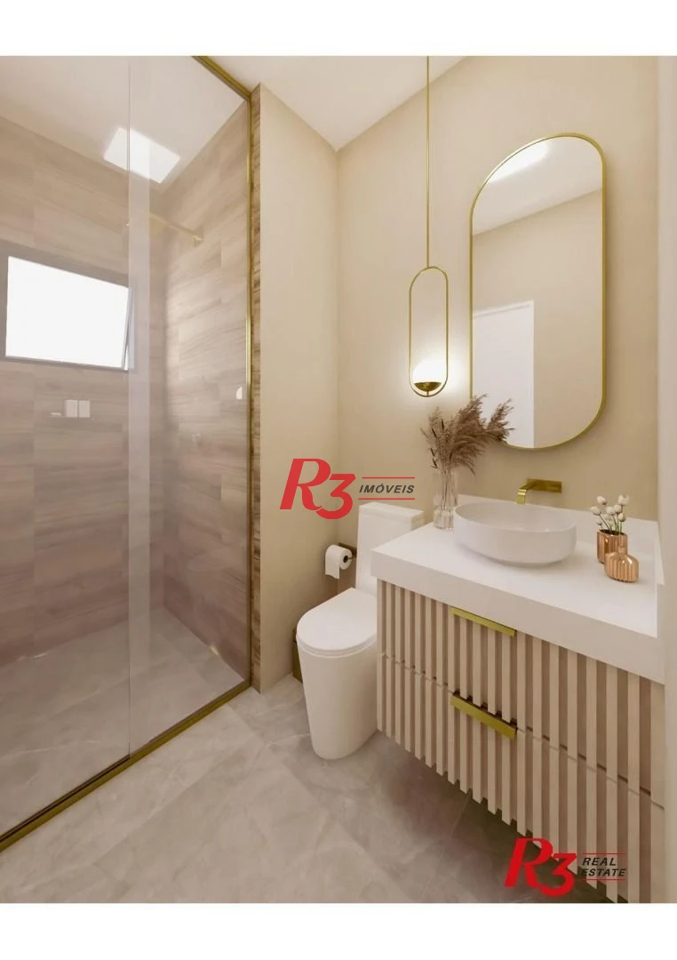 Apartamento com 2 dormitórios à venda, 69 m² por R$ 660.591,00 - José Menino - Santos/SP