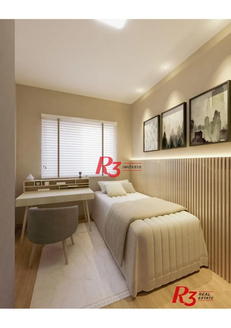 Apartamento com 2 dormitórios à venda, 70 m² por R$ 722.010,00 - José Menino - Santos/SP