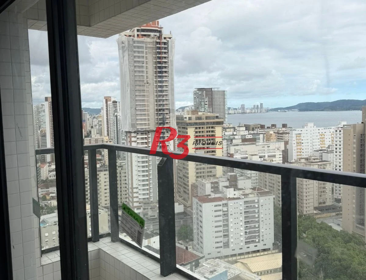 Apartamento à venda, 39 m² por R$ 480.000,00 - José Menino - Santos/SP