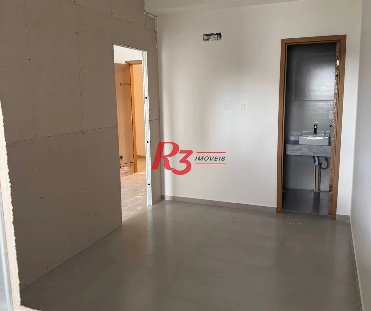Apartamento à venda, 39 m² por R$ 480.000,00 - José Menino - Santos/SP