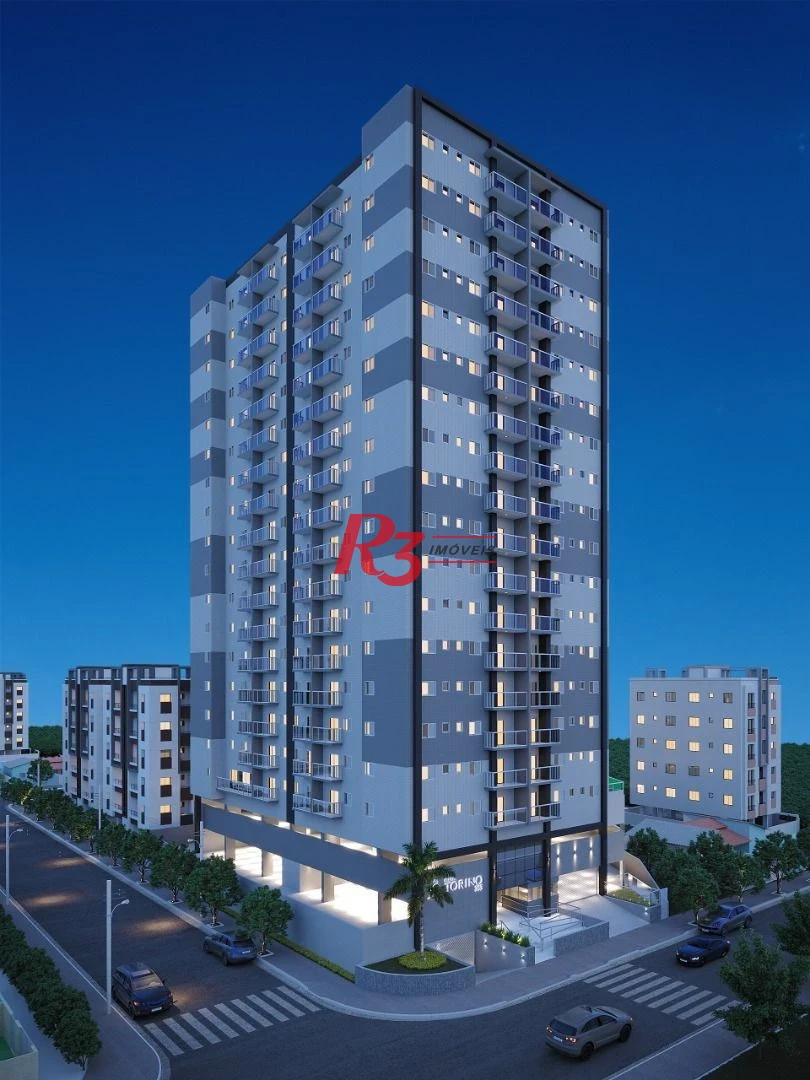 Apartamento com 1 dormitório à venda, 38 m² por R$ 465.000,00 - Macuco - Santos/SP