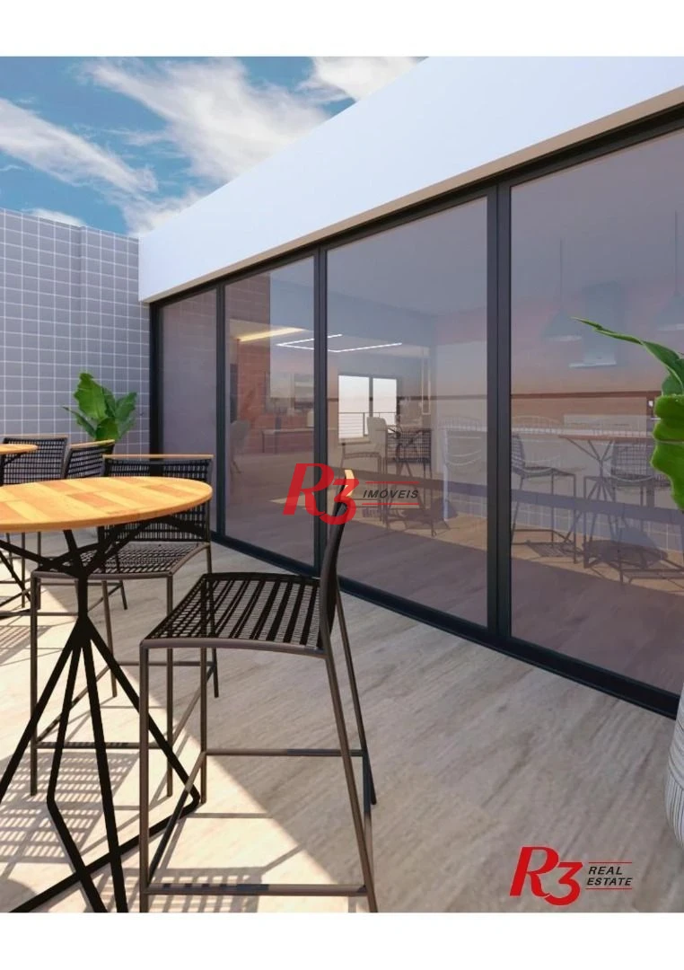 Apartamento com 2 dormitórios à venda, 70 m² por R$ 985.000,00 - José Menino - Santos/SP