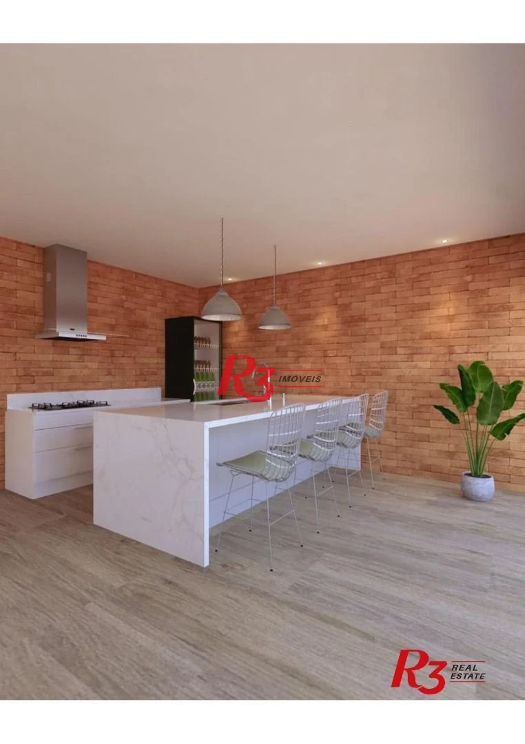 Apartamento com 2 dormitórios à venda, 70 m² por R$ 806.233,00 - José Menino - Santos/SP