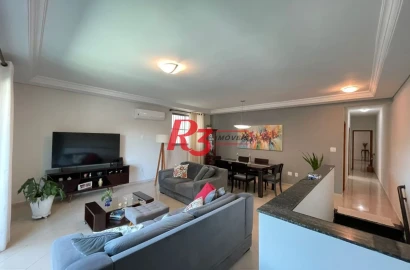 Casa com 3 dormitórios à venda, 143 m² por R$ 926.000,00 - Embaré - Santos/SP
