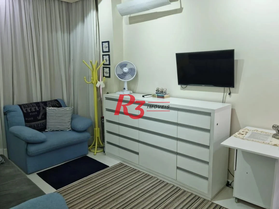 Apartamento com 1 dormitório à venda, 32 m² por R$ 300.000,00 - Itararé - São Vicente/SP