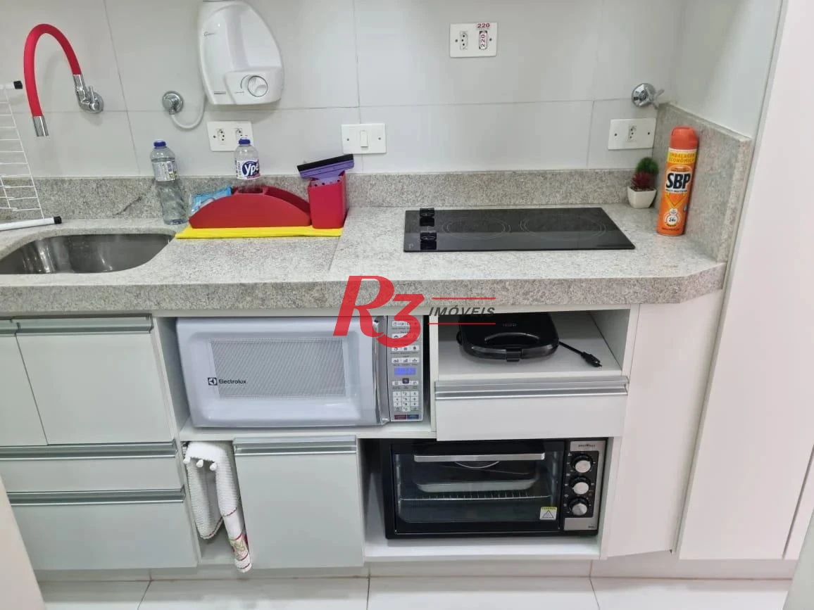 Apartamento com 1 dormitório à venda, 32 m² por R$ 300.000,00 - Itararé - São Vicente/SP