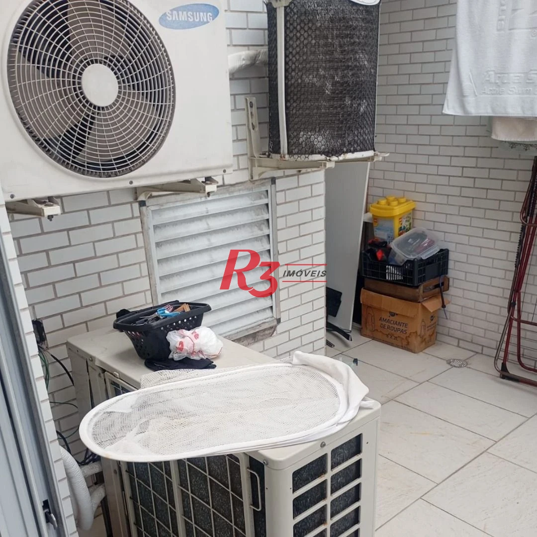 Apartamento Duplex com 3 dormitórios à venda, 124 m² por R$ 1.400.000,00 - Marapé - Santos/SP
