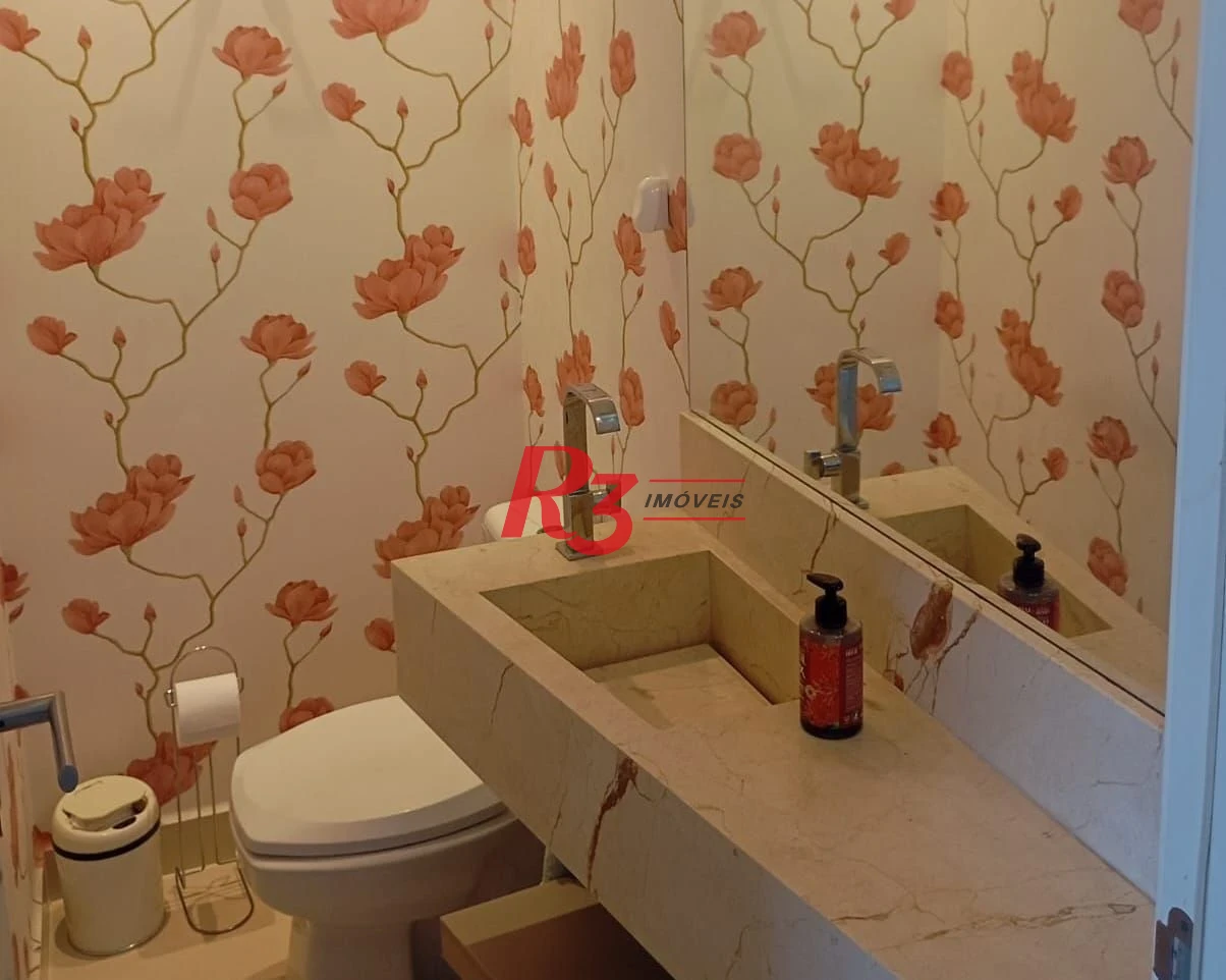 Apartamento Duplex com 3 dormitórios à venda, 124 m² por R$ 1.400.000,00 - Marapé - Santos/SP