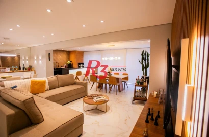 Apartamento à venda, 132 m² por R$ 2.000.000,00 - Ponta da Praia - Santos/SP