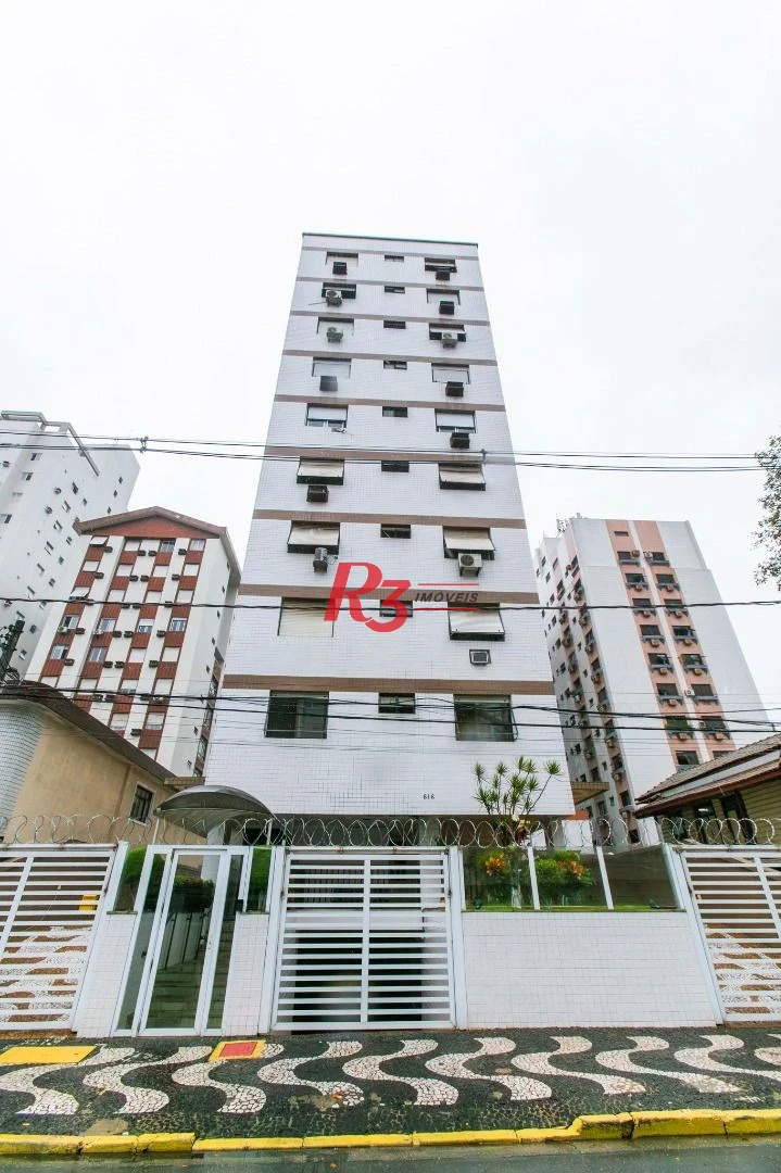 Apartamento com 2 dormitórios à venda, 65 m² por R$ 430.000,00 - Aparecida - Santos/SP