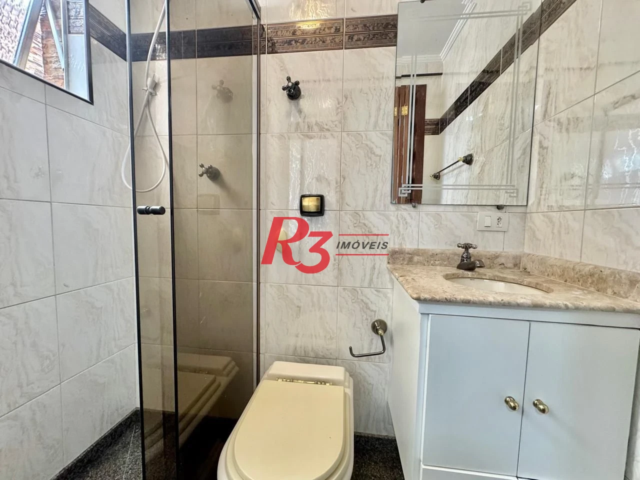 Cobertura com 3 dormitórios à venda, 170 m² por R$ 980.000,00 - Campo Grande - Santos/SP