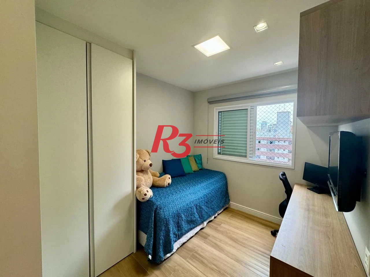 Apartamento com 3 dormitórios à venda, 104 m² por R$ 1.650.000,00 - Gonzaga - Santos/SP
