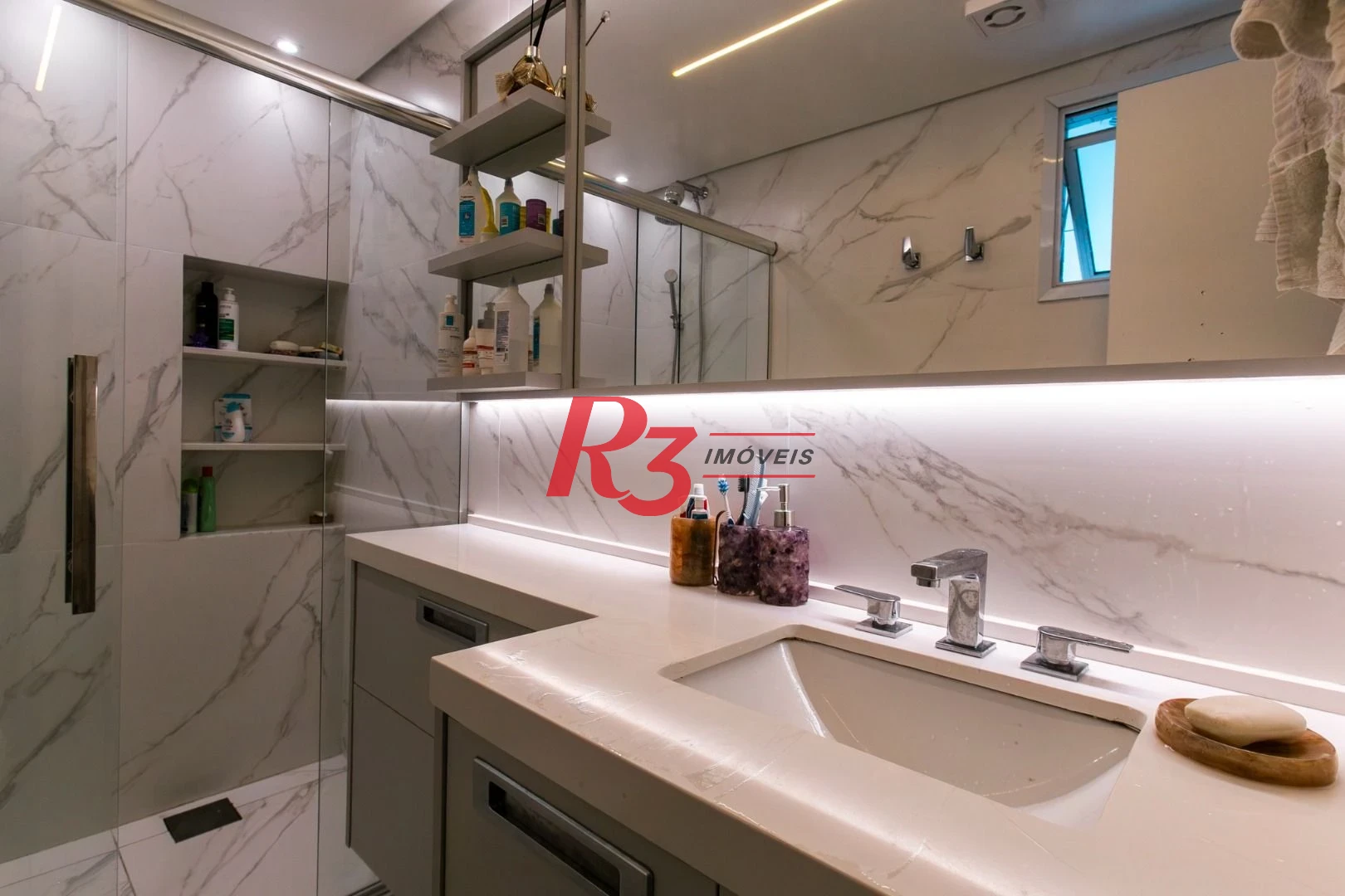 Apartamento à venda, 125 m² por R$ 1.750.000,00 - Boqueirão - Santos/SP