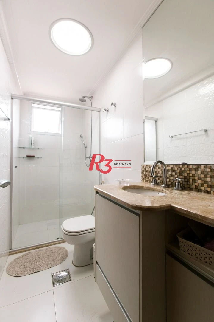 Apartamento à venda, 125 m² por R$ 1.750.000,00 - Boqueirão - Santos/SP