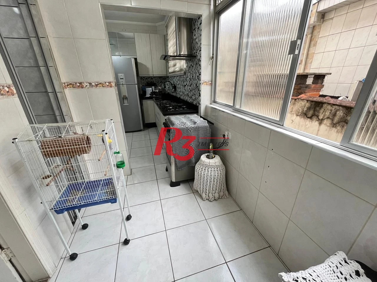 Apartamento com 3 dormitórios à venda, 104 m² por R$ 590.000,00 - Gonzaga - Santos/SP