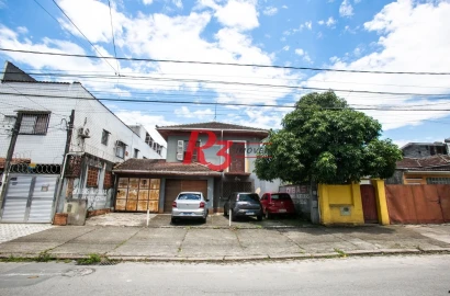 Terreno à venda, 600 m² por R$ 1.800.000,00 - Macuco - Santos/SP