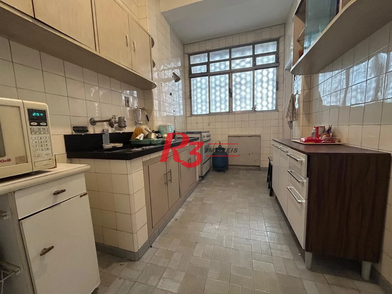 Apartamento com 3 dormitórios à venda, 150 m² por R$ 1.500.000,00 - Boqueirão - Santos/SP