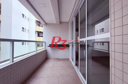 Apartamento à venda, 99 m² por R$ 1.250.676,00 - Boqueirão - Santos/SP