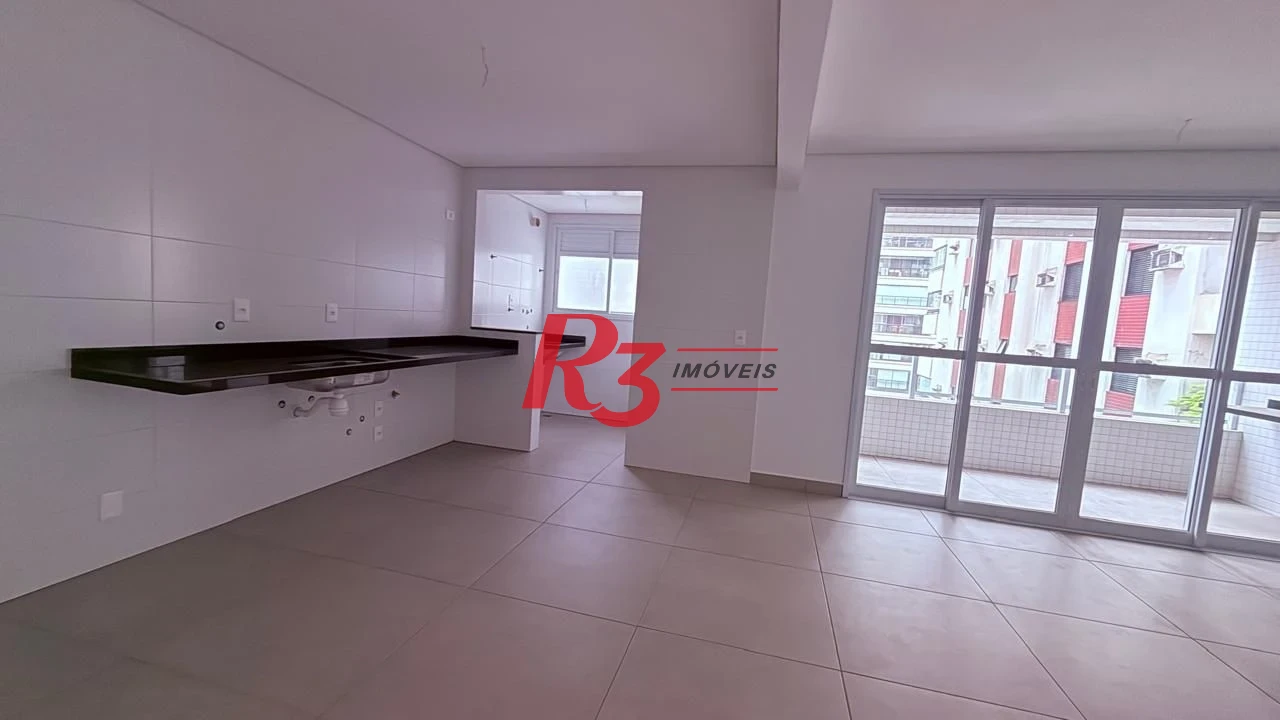 Apartamento à venda, 99 m² por R$ 1.250.676,00 - Boqueirão - Santos/SP