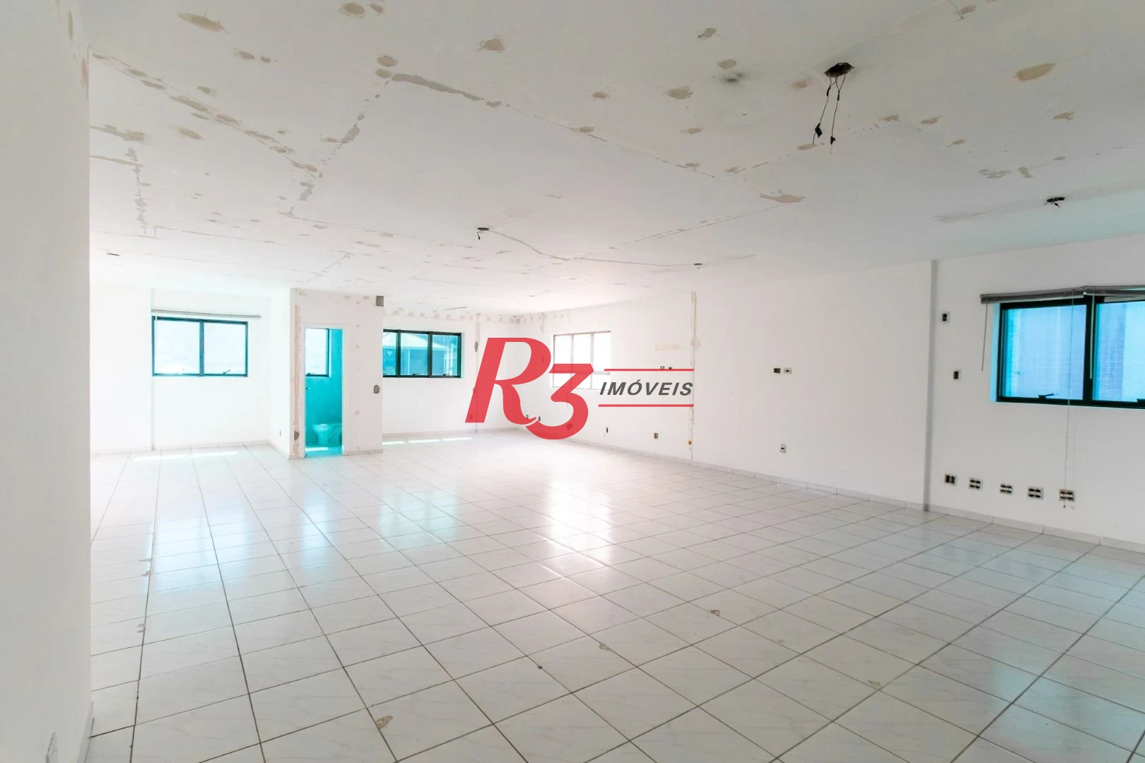 Sala para alugar, 115 m² por R$ 4.500,00/mês - Gonzaga - Santos/SP